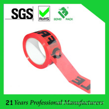 Custom Logo Printed Low Noise Silent Fragile Packing Tape